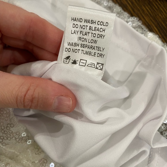 Superdown Sparkly Romper XXS - Picture 4 of 6